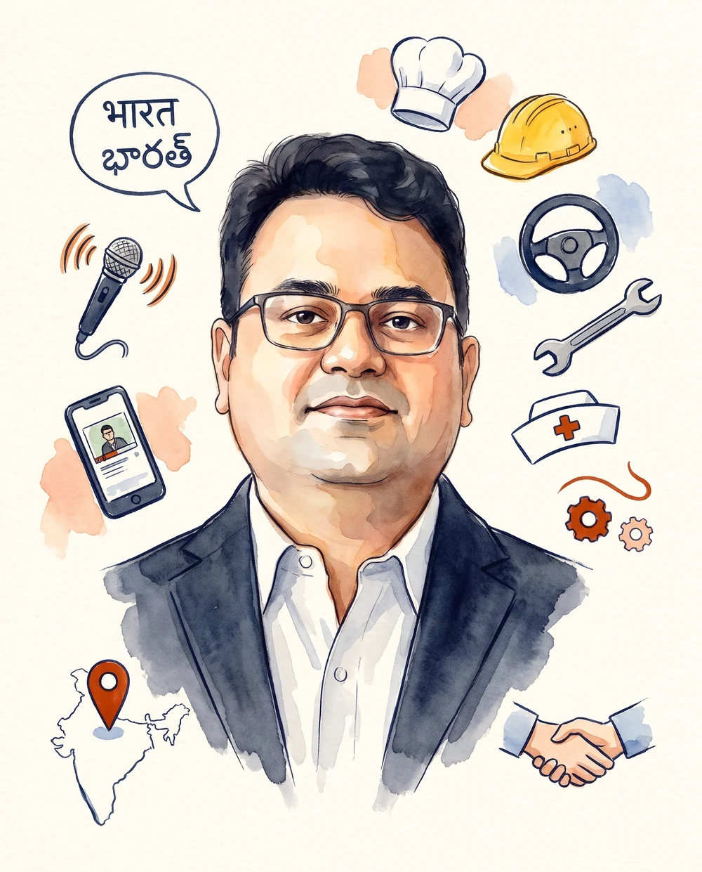 Lakshmikanth Raja K, co-founder of IndicJobs